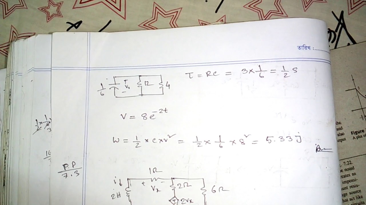 practice problem 7.1,7.2,7.3,7.4 by fundamental electronics sadiku