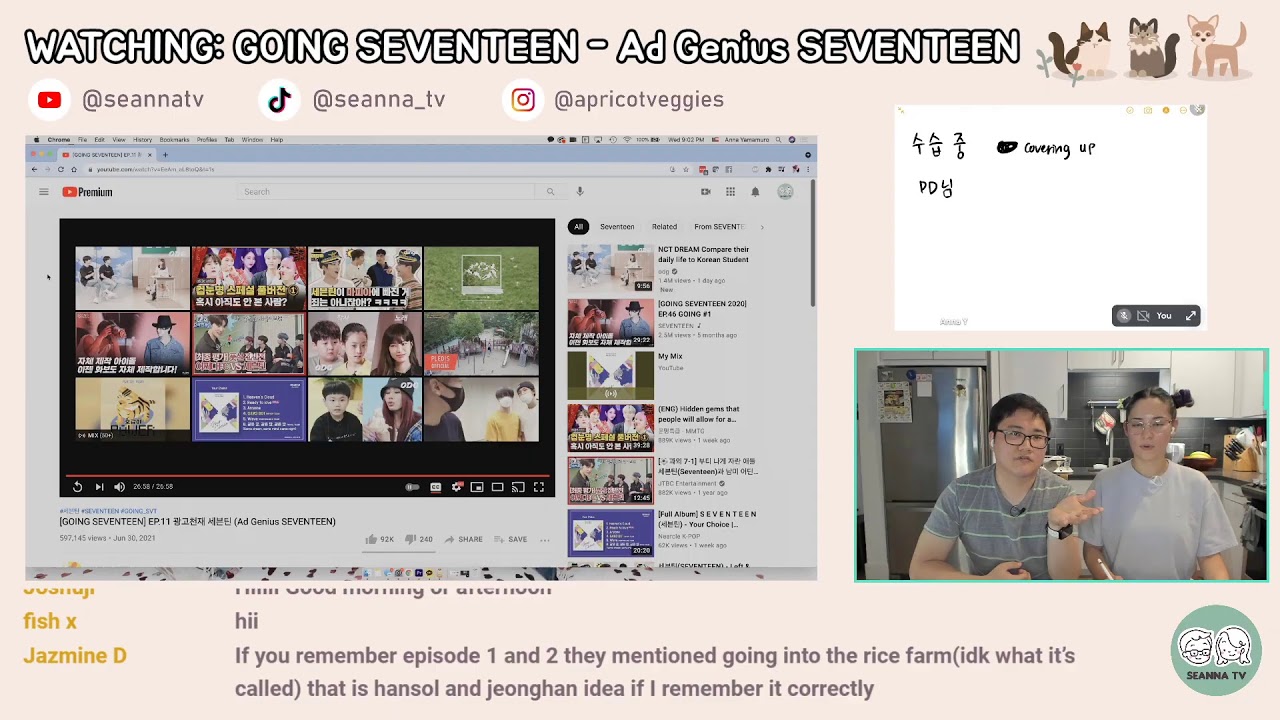 [Live] Learn Korean with Going Seventeen - Ad Genius SEVENTEEN