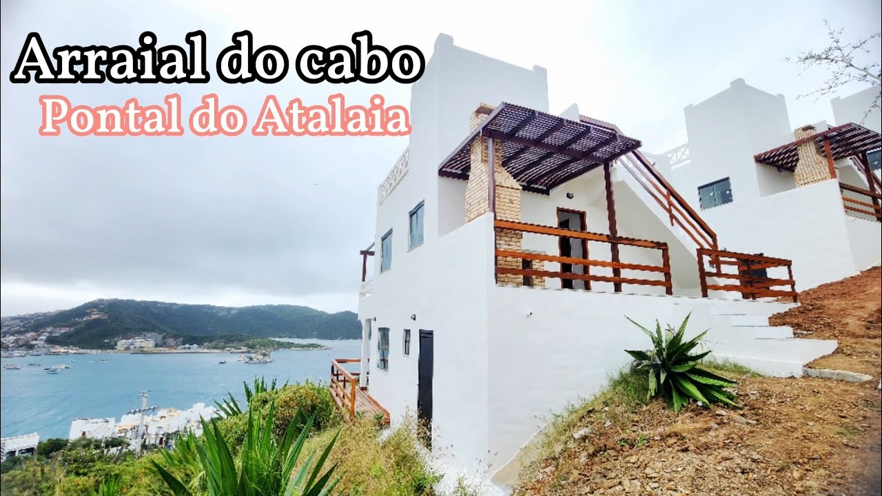 Uma Casa com uma vista exclusiva na Cidade de Arraial do cabo, pontal do Atalaia 😍