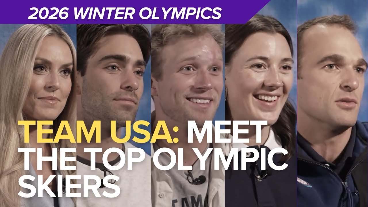 Meet some of Team USA's top skiers ahead of Olympics | Lindsey Vonn, Alex Hall, Nick Goepper & More