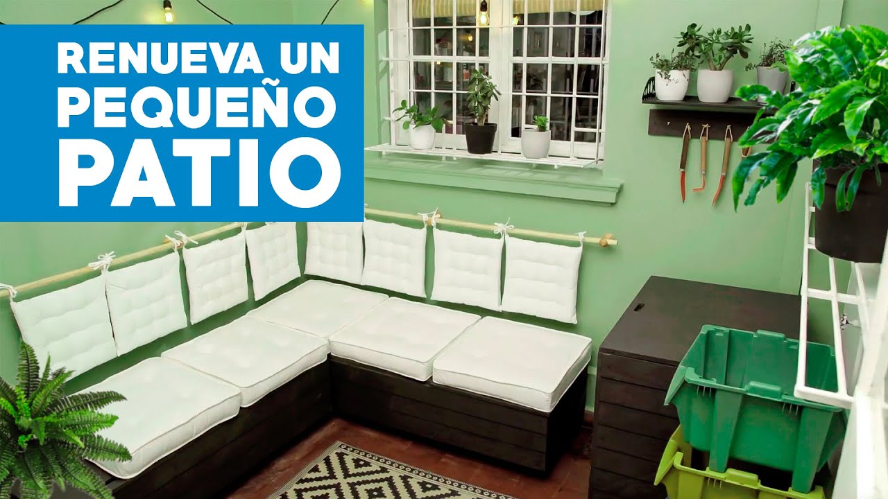 Cómo transformar tu patio pequeño