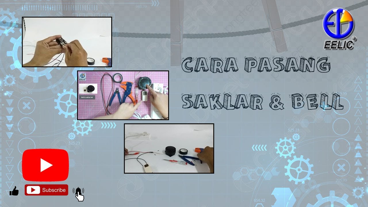 EELIC CARA MUDAH PASANG SAKLAR BELL