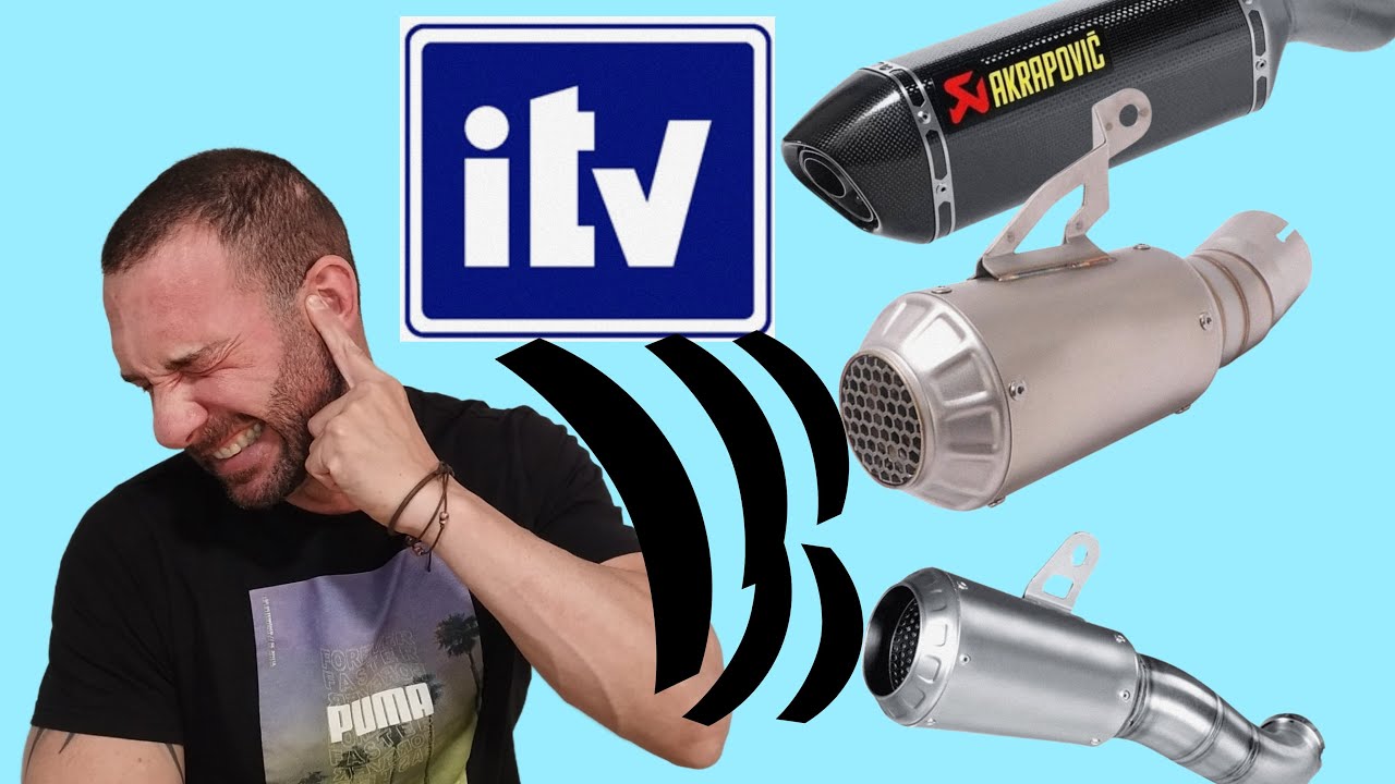 🔇 REDUCIR RUIDO A TUBO ESCAPE MOTO☑️ PASAR ITV☑️