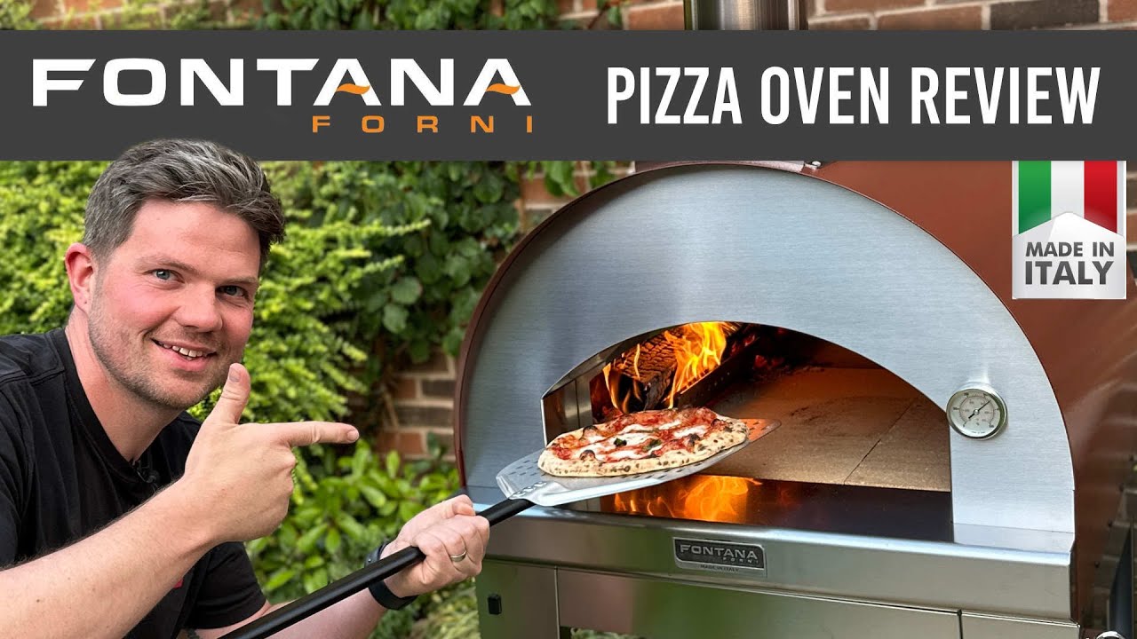 FONTANA FORNI Margherita - обзор печи для пиццы и повар пиццы