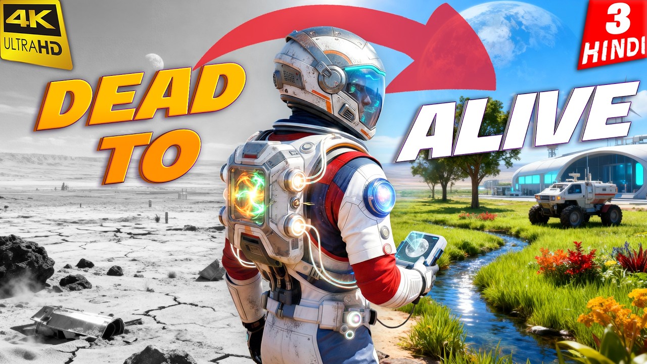 EXPLORE ALIEN MOON | Planet Crafter Selenea | 4K Gameplay HINDI