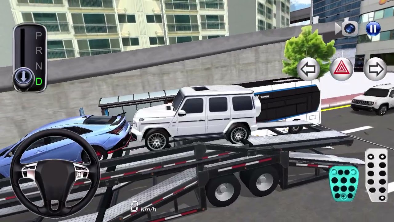 New Oronge Mercedes G63 For Parking 3d Driving Class android game || Car Game #gameplay​​#cargame​​​