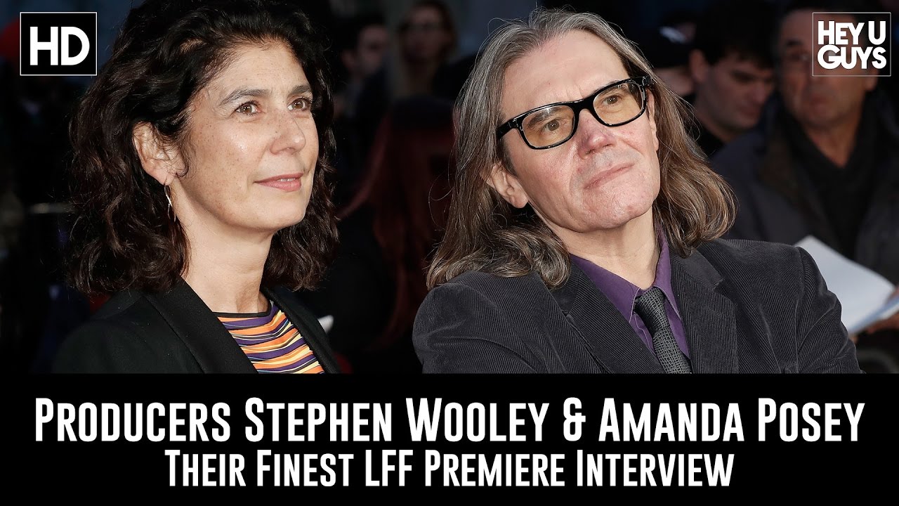 Producers Stephen Wooley & Amanda Posey LFF Premiere Interview - Their Finest