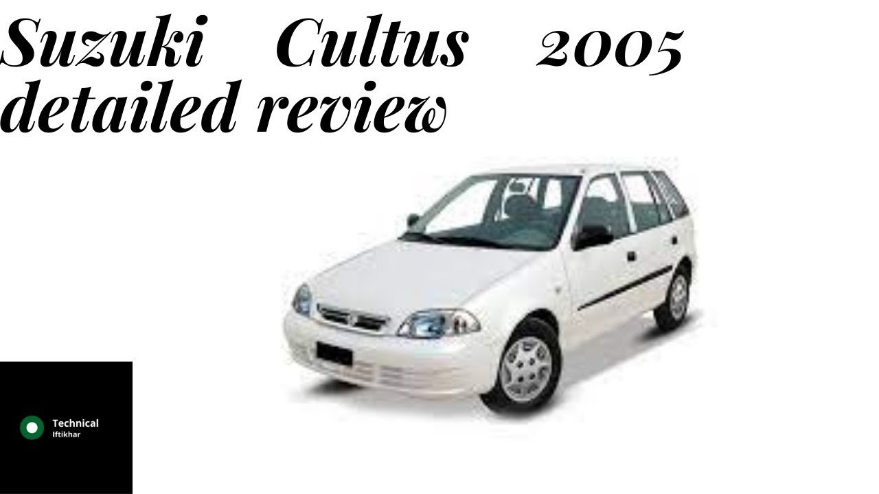 Suzuki Cultus VXR 3 cylinder 2005 detailed review @non-efi
