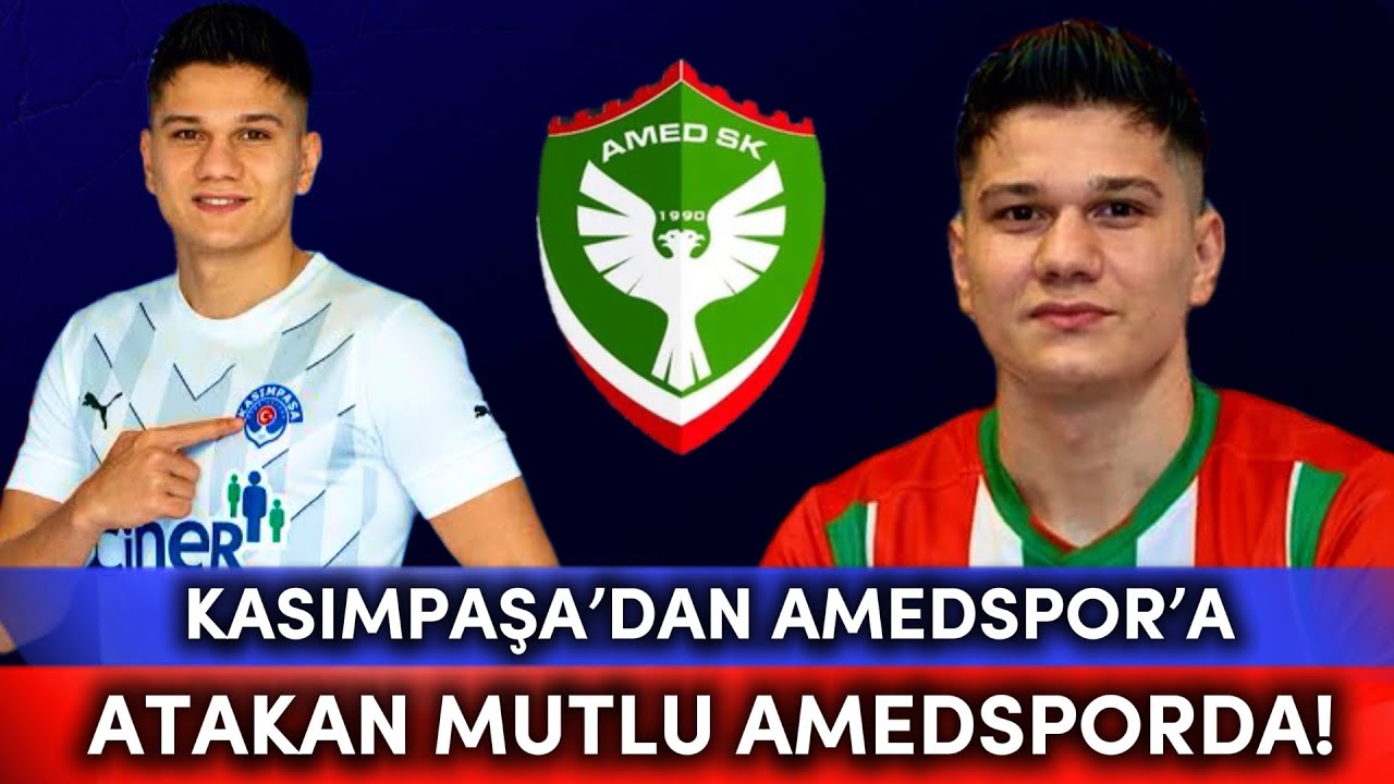 Amedspor Kasımpaşa’dan Genç Orta Sahayı Kadrosuna Kattı | Atakan Mutlu AMEDSPORDA!