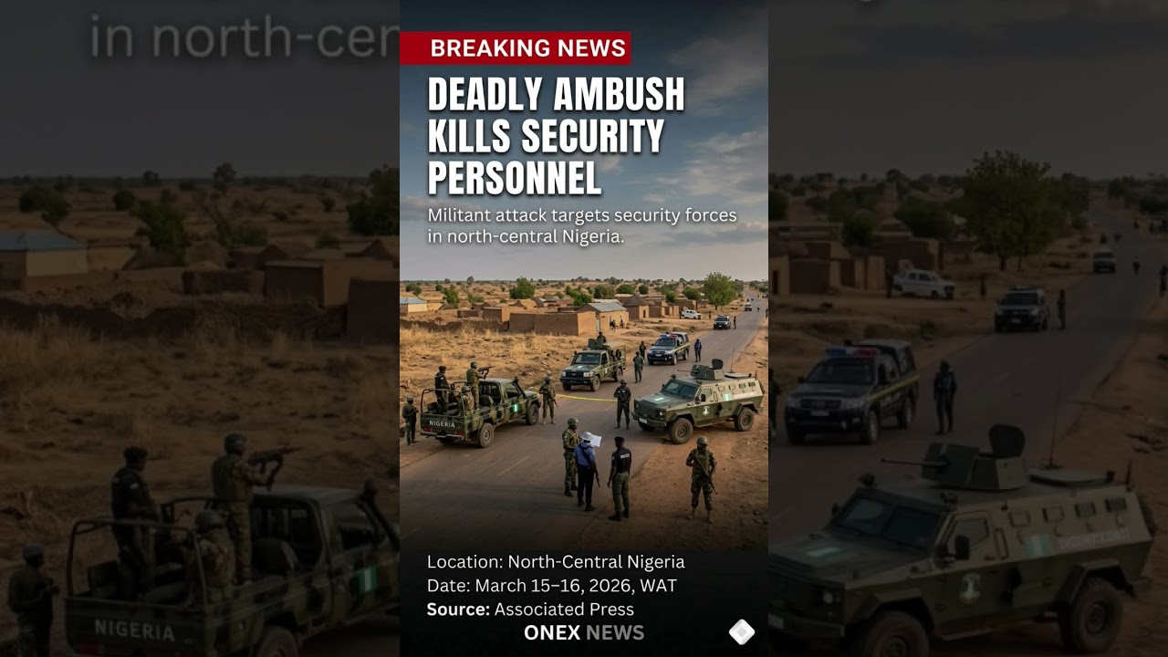 Militant Ambush Kills Security Personnel in North-Central Nigeria
