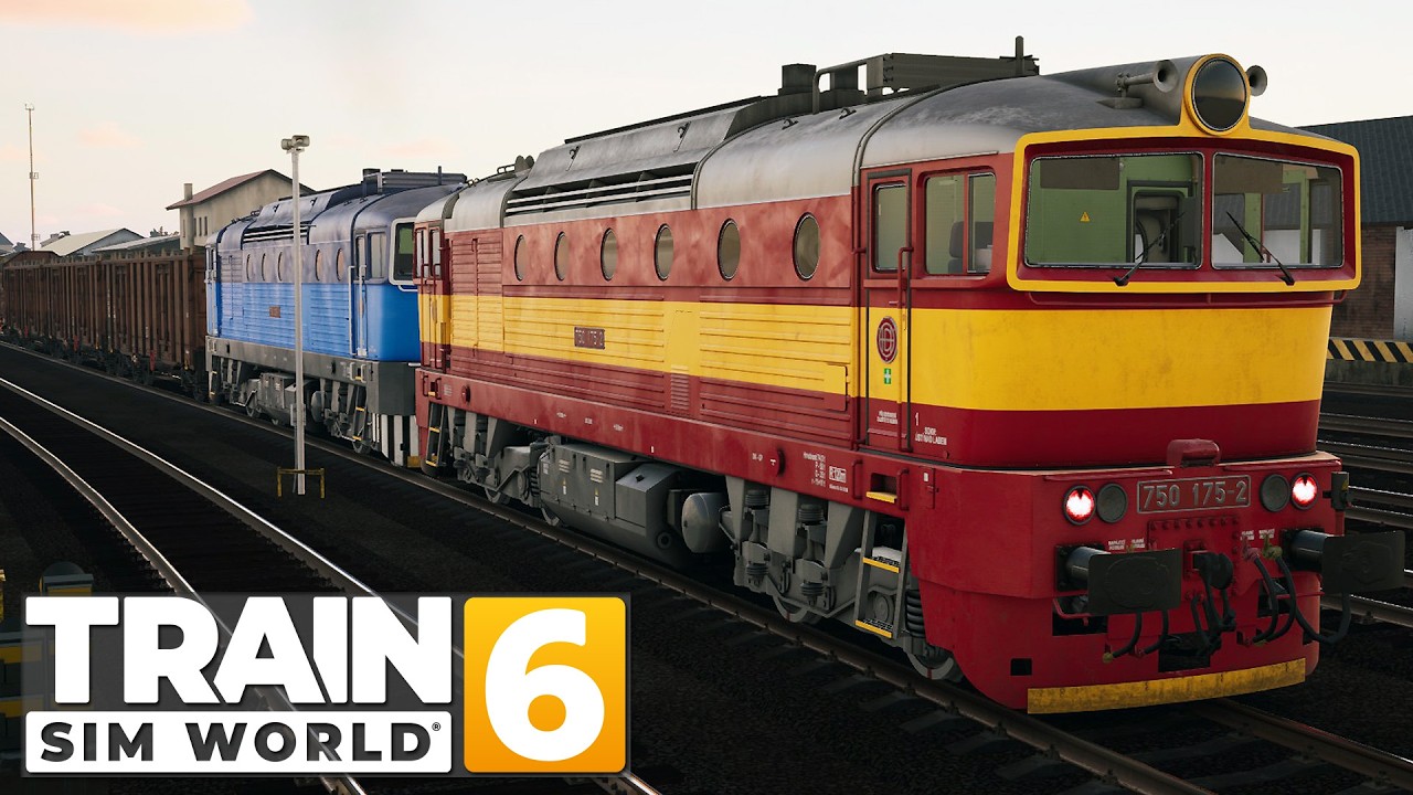 Train Sim World 6 NEUE DIESELLOK CD 750 Taucherbrille | TSW 6 Liberec Stara Paka Gameplay