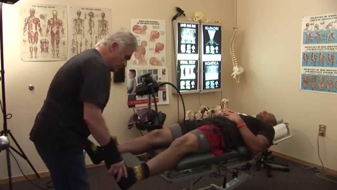 Chris Harris, Corner Back Denver Broncos Chiropractic Treatment