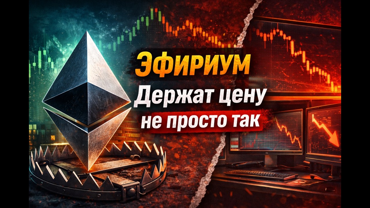 Эфириум (ETH): держат цену, чтобы вас загнать.