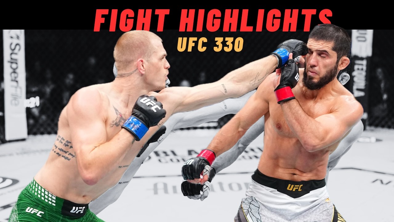 Ислам Махачев против Иэна Мачадо Гэрри &mdash; ЛУЧШИЕ МОМЕНТЫ И РАЗБОР БОЯ | UFC 330