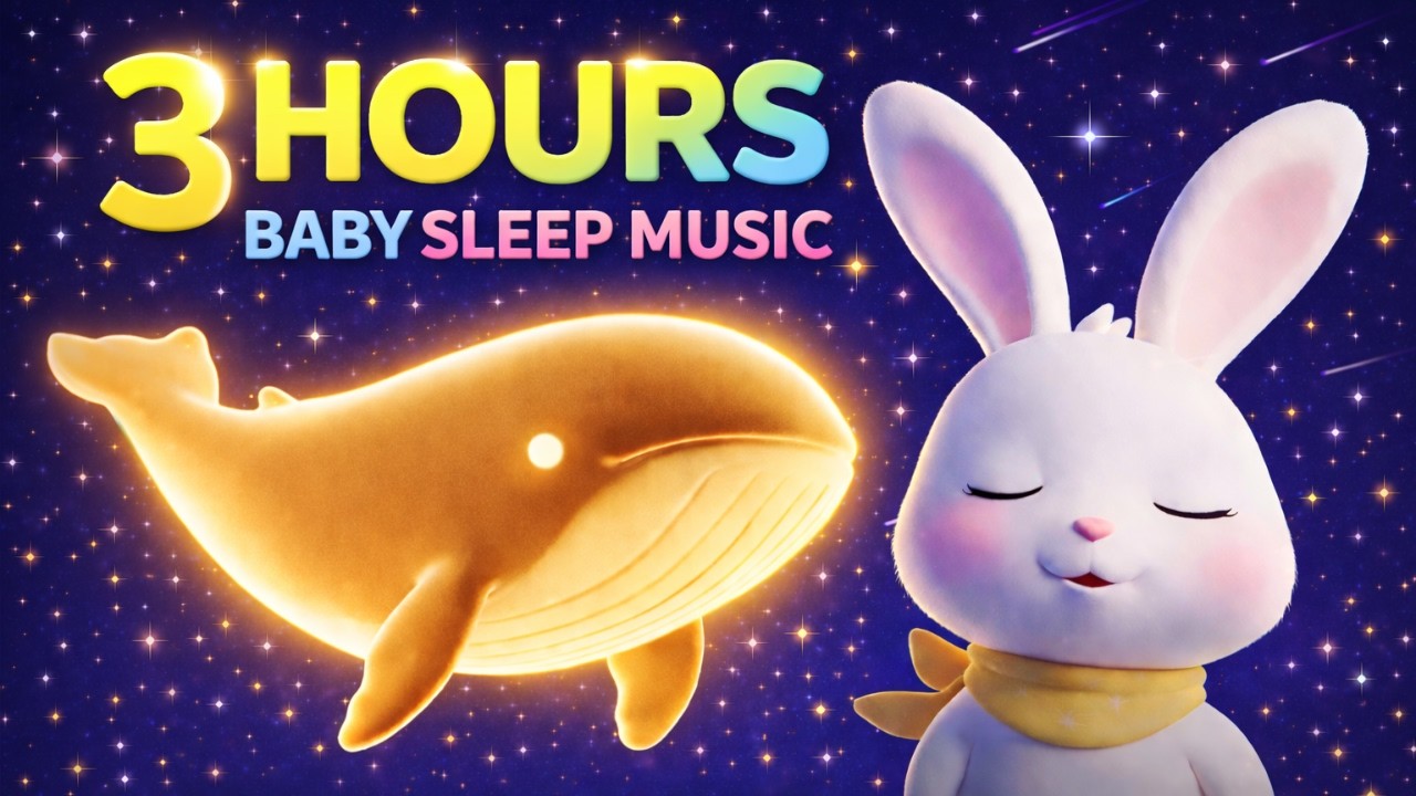 Sleep All Night Baby 🌙 3 Hours Gentle Lullabies for Deep Sleep