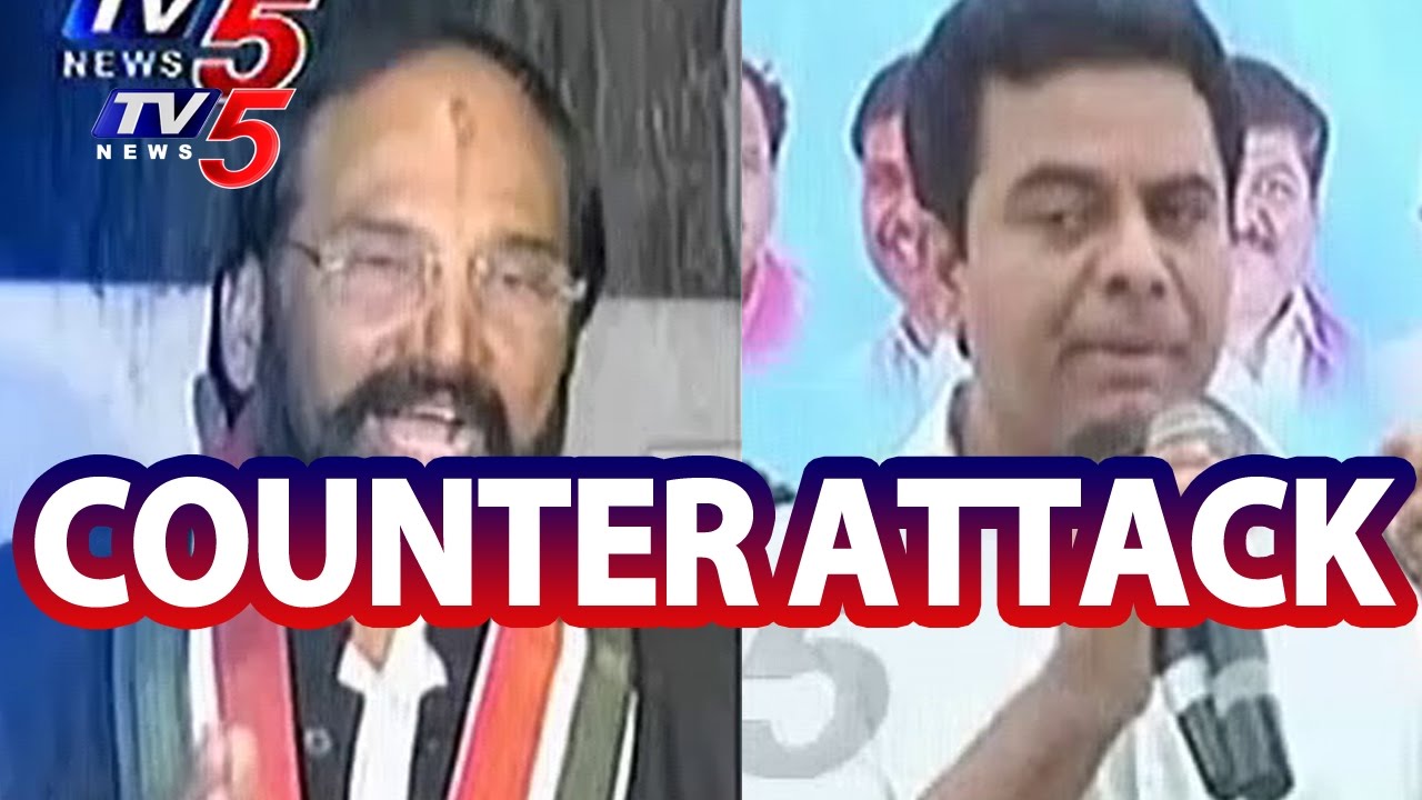 TPCC Chief Uttam Kumar Reddy Counter Attack on IT Minister KTR | TV5 News