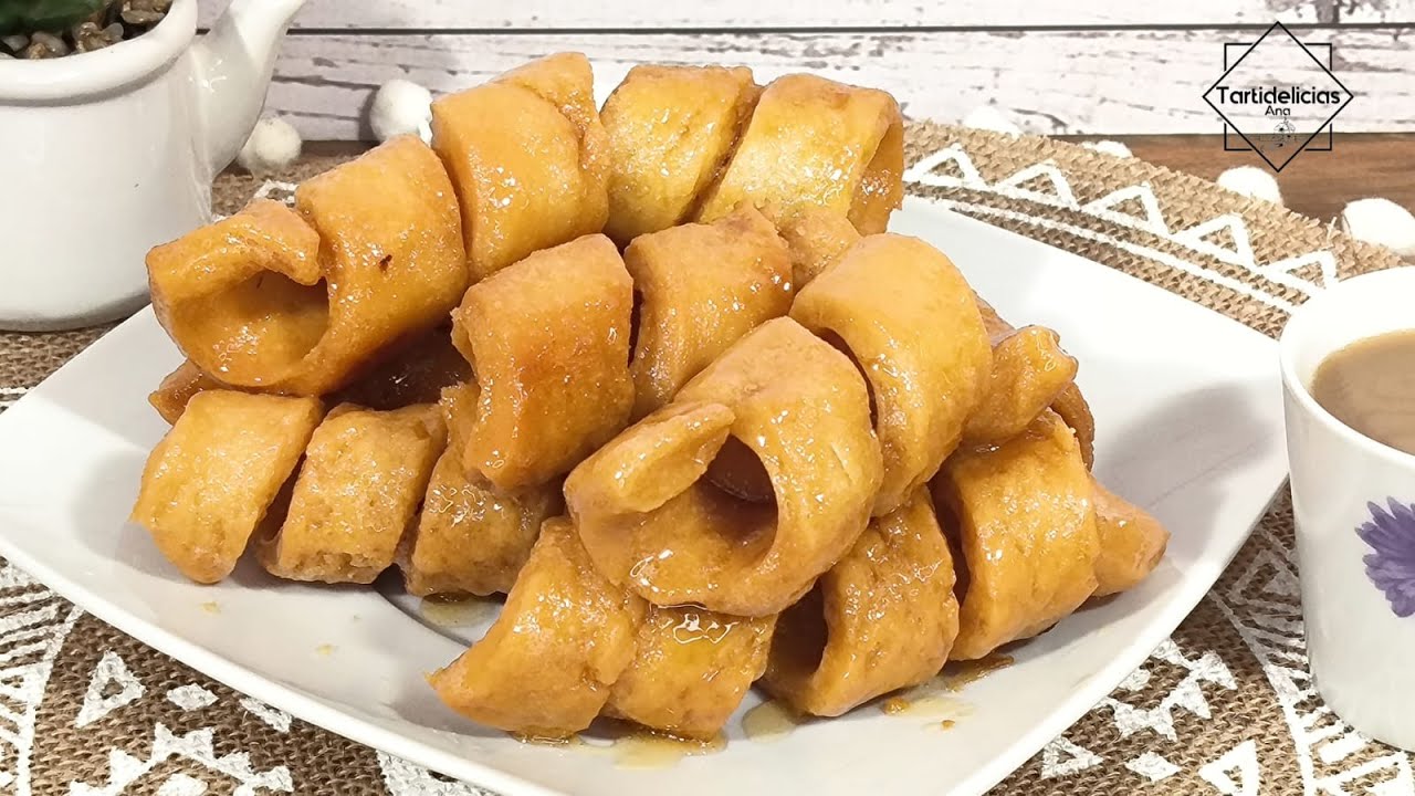 ✅👵 ESCALDAILLOS de MI ABUELA ANA o  BIÑUELOS de SAN ANTÓN DULCE de Pueblo Fácil y SIN Horno ❗