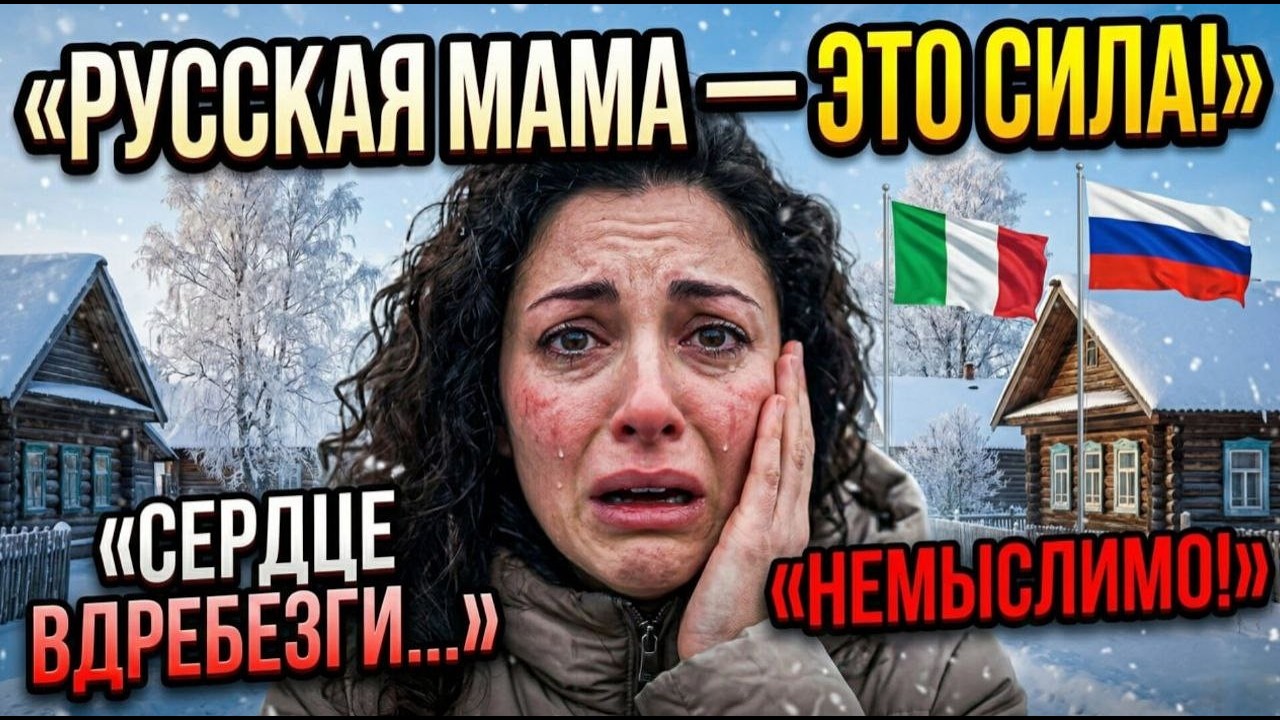 Итальянец привез свою капризную невесту к русской свекрови в деревню. То, что сделала...