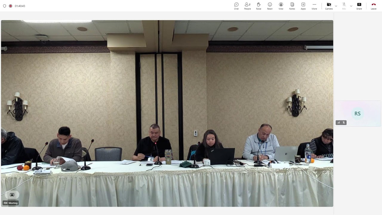 White Earth RBC Monthly Meeting 3/2/2026