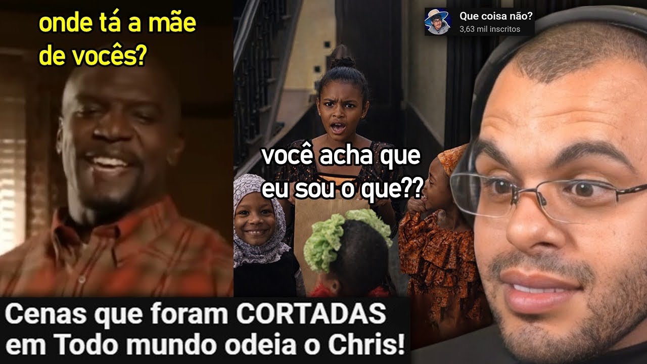 CENAS DE TODO MUNDO ODEIA O CHRIS Q FORAM CORTADAS POR SER MT PESADA - Maicon react
