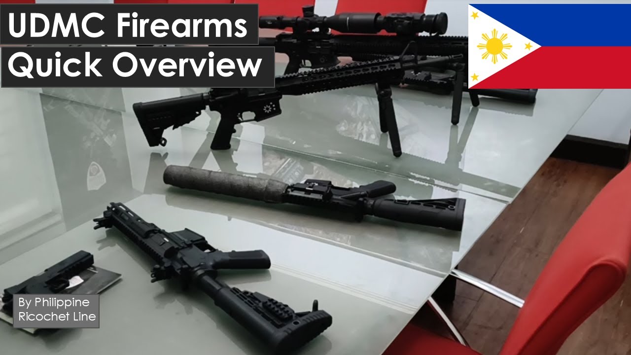 UDMC Firearms with Prototype SMG (Usapang Baril 45)