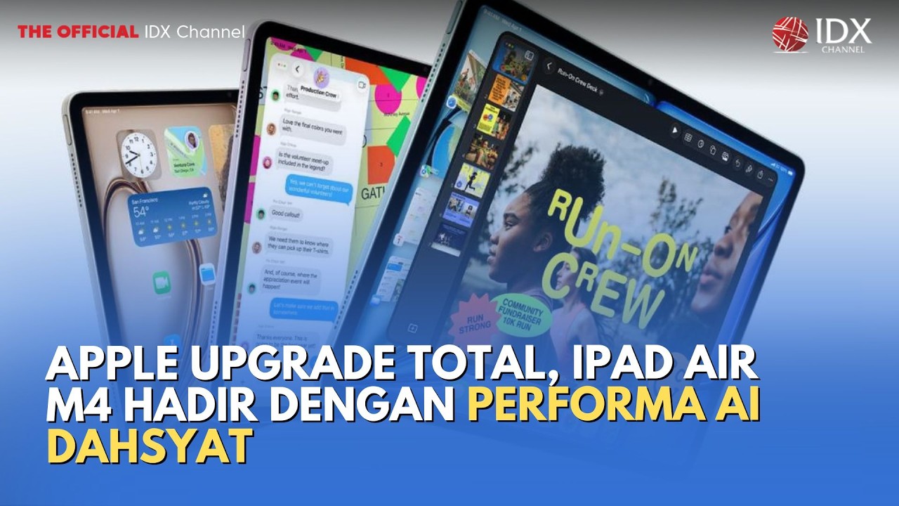 Apple Upgrade Total, iPad Air M4 Hadir dengan Performa AI Dahsyat | TECH BIZZ