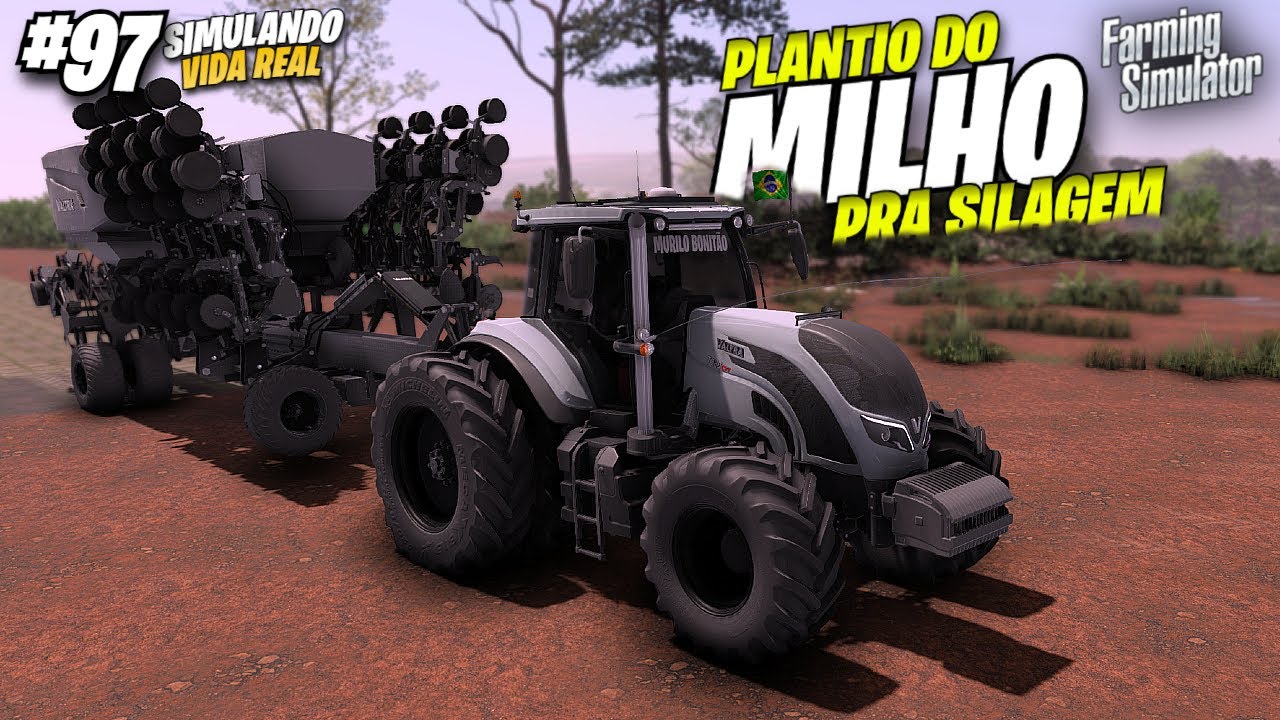 DIRETÃO MAIS BONITO QUE JÁ VI│TESTANDO O BRUTO NO PLANTIO│Farming Simulator 22│Fazenda Madureiro #97