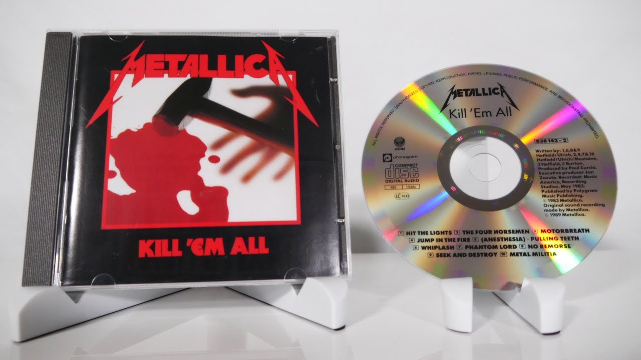 Metallica - Kill Em All CD Unboxing