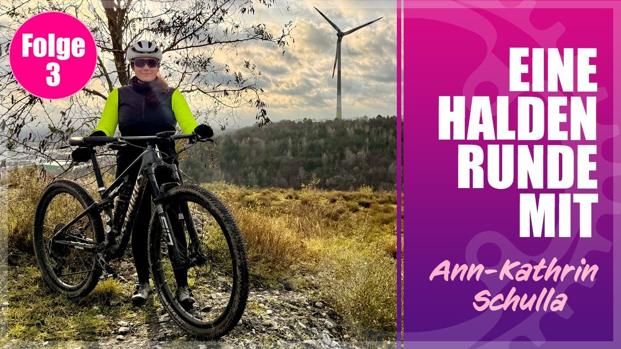 Eine Haldenrunde mit MTB Road Anni auf Halde Hoppenbruch