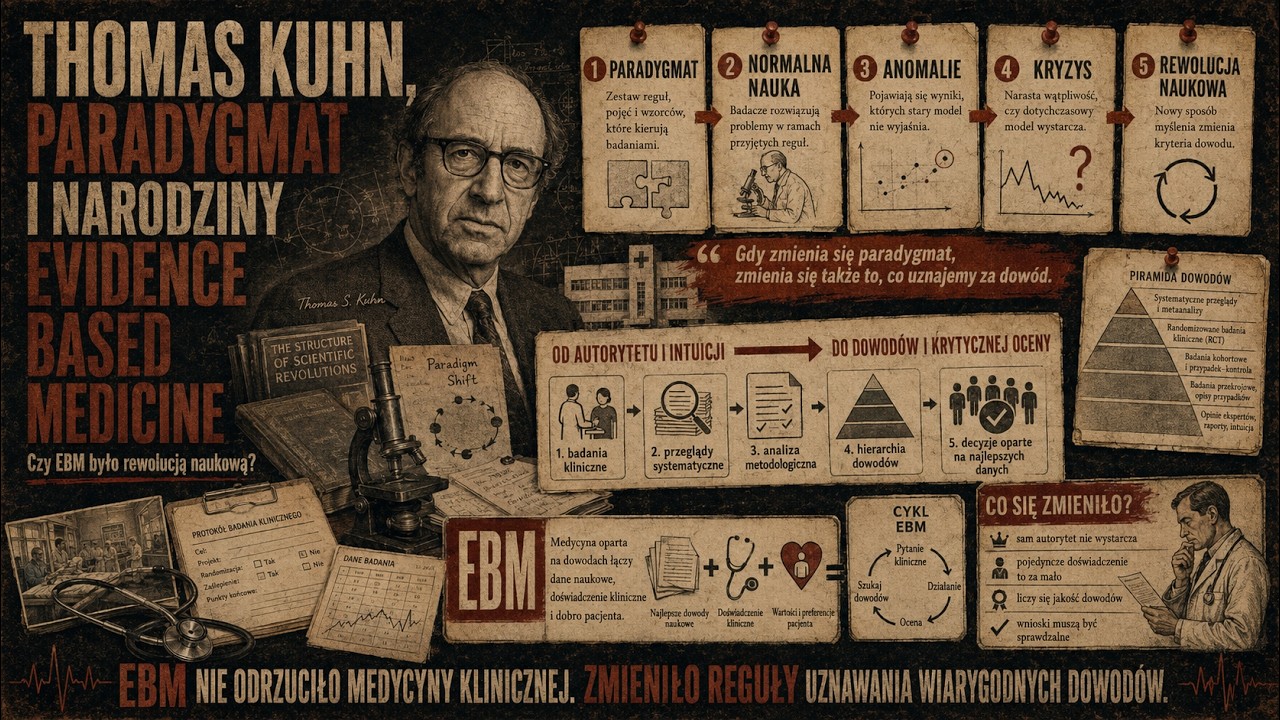 Thomas Kuhn, paradygmat i narodziny Evidence Based Medicine