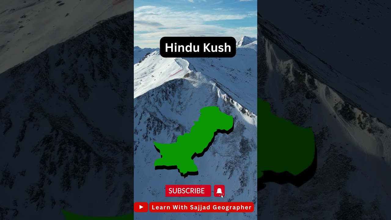 The Mountain Range Dividing Pakistan and Afghanistan