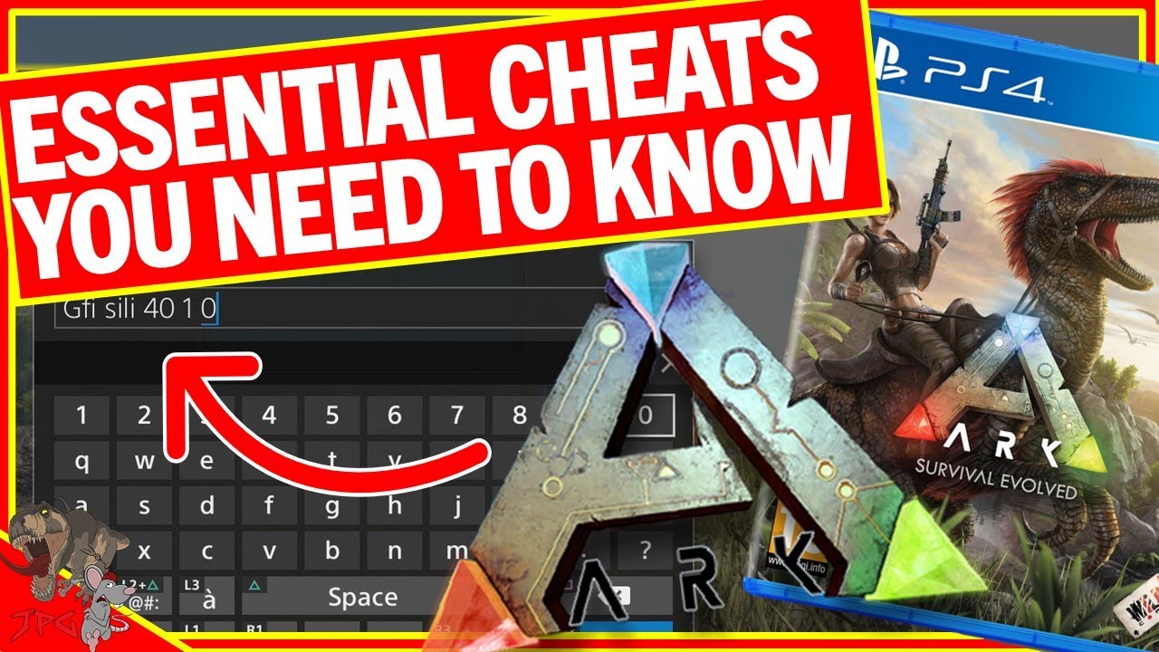 Команды/читы администратора ARK SURVIVAL EVOLVED для PS4, которые вам нужно знать! Ark на PlaySta...