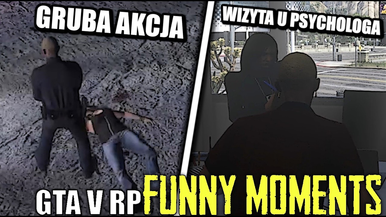 GTA V RP[GRUBA AKCJA/SKIEROWANIE DO PSYCH*LOGA/ZACHOWAJ ŚLINE/N*PAD NA MIESZKANIE/PRZERWA] [FM]