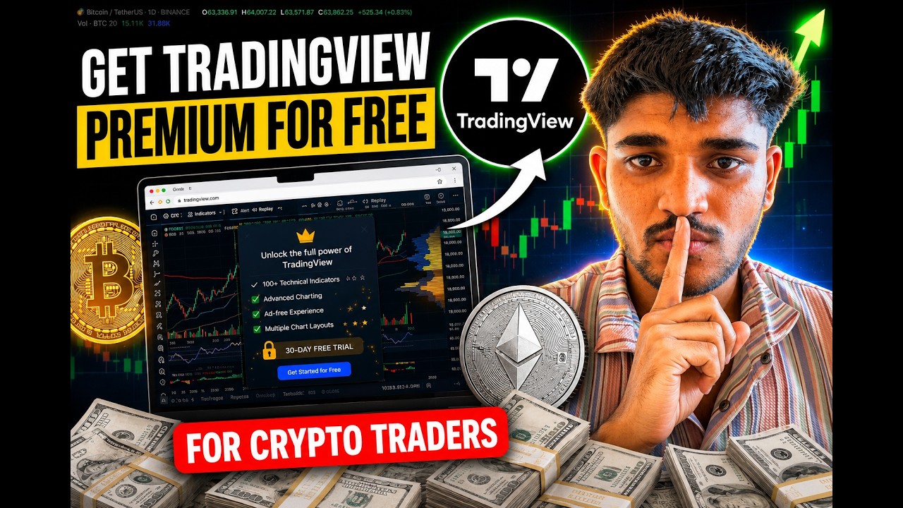 how to get trading view premium for free / tradingview/ 2026 updated way