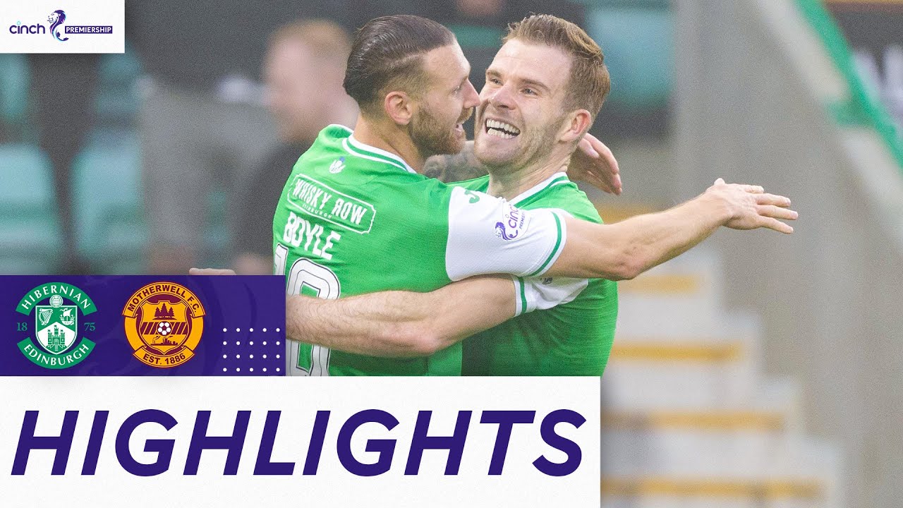 Hibernian 3-0 Motherwell | Hibs Ease Past Motherwell At Home | cinch Premiership