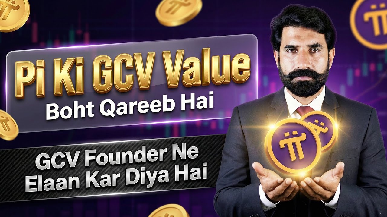 Pi Ki GCV Value boht Kreeeb h | GCV Founder Ne Elaaan Kr diya h | Pi Network News | Albarizon Crypto