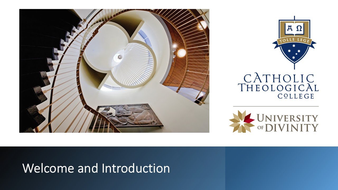 Catholic Theological College Information Session October 2025: Welcome and Introduction.