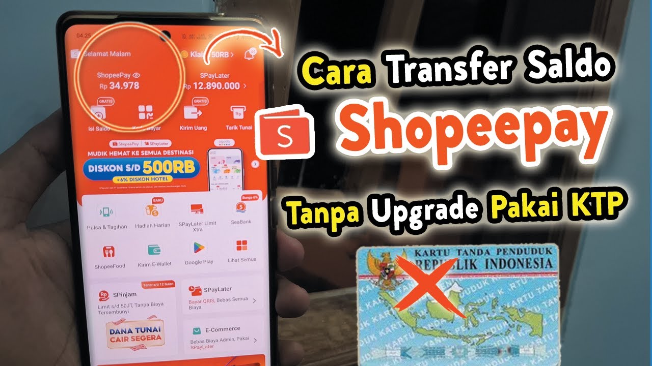 ✅ Cara Transfer Saldo Shopeepay Tanpa Upgrade Premium