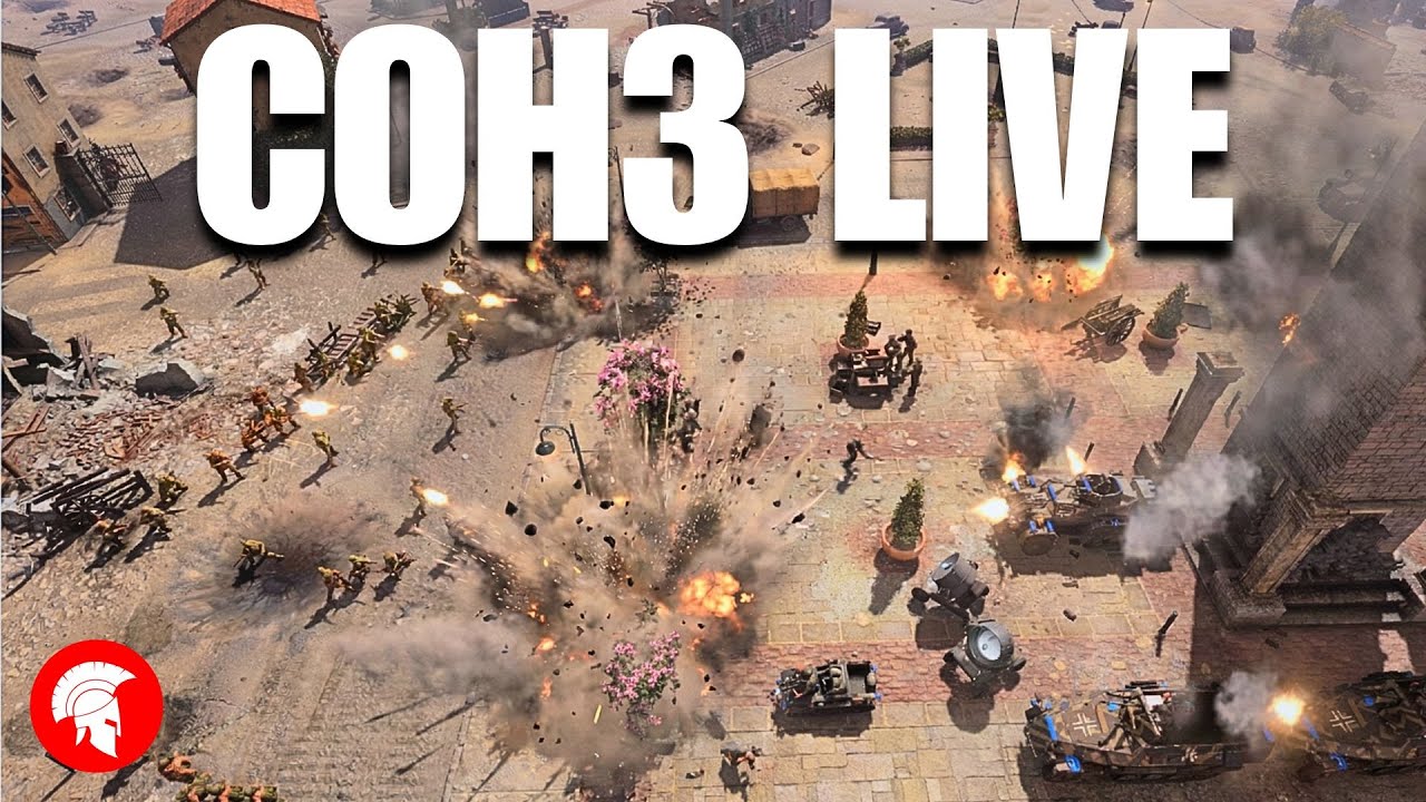 ⭐⭐⭐Company of Heroes 3 Live!⭐⭐⭐High Elo Action!⭐⭐⭐Achilles Gaming!
