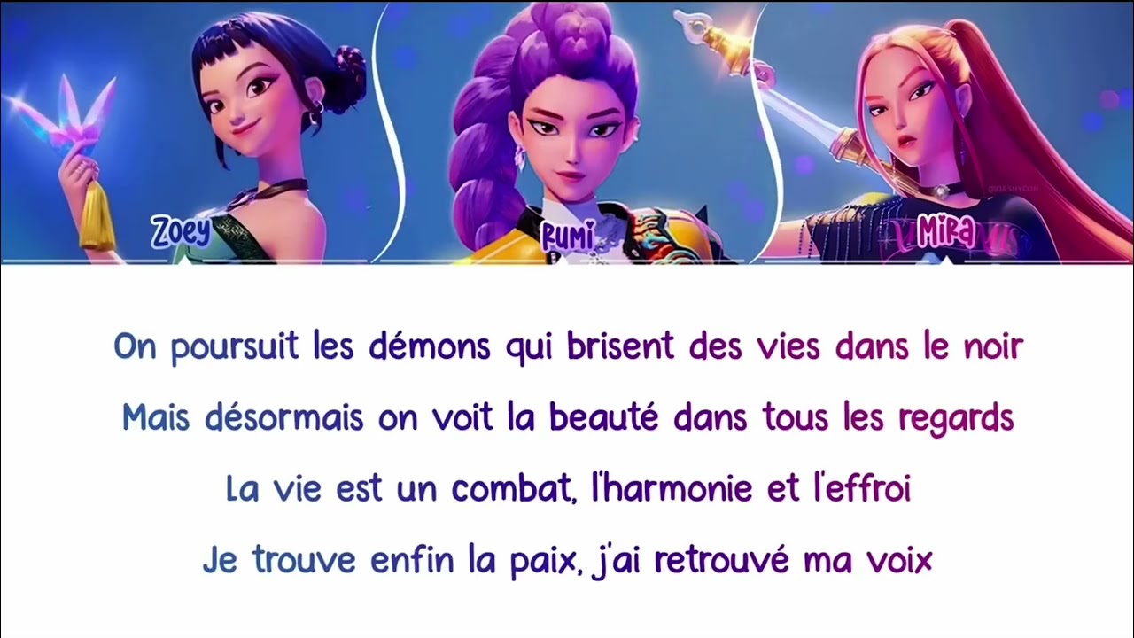 Huntrix le son de nos voix