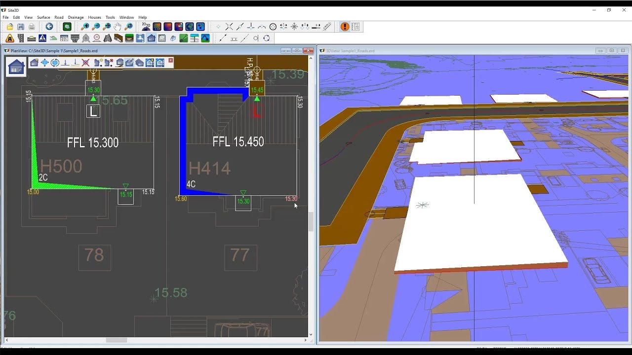 Building Pad Design Features