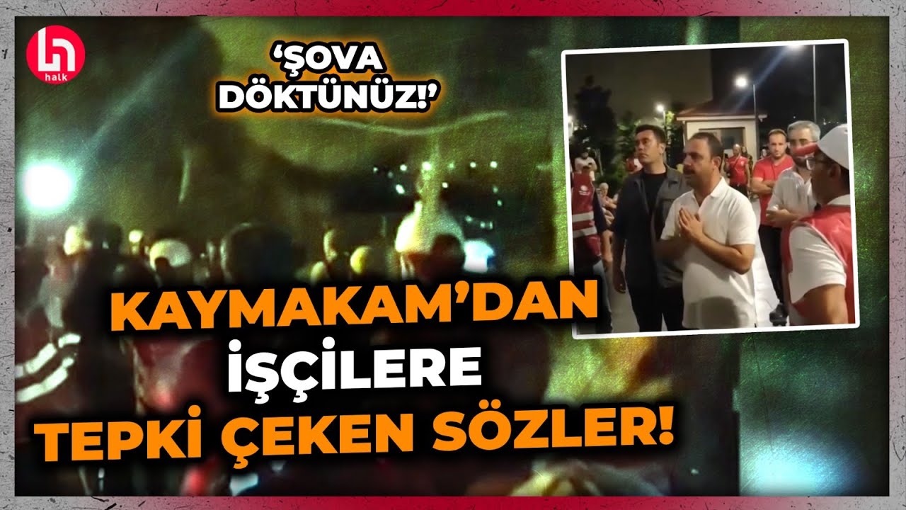 Polonez Gıda'da işçilerin direnişi sürüyor: Kaymakam 'şov' dedi!