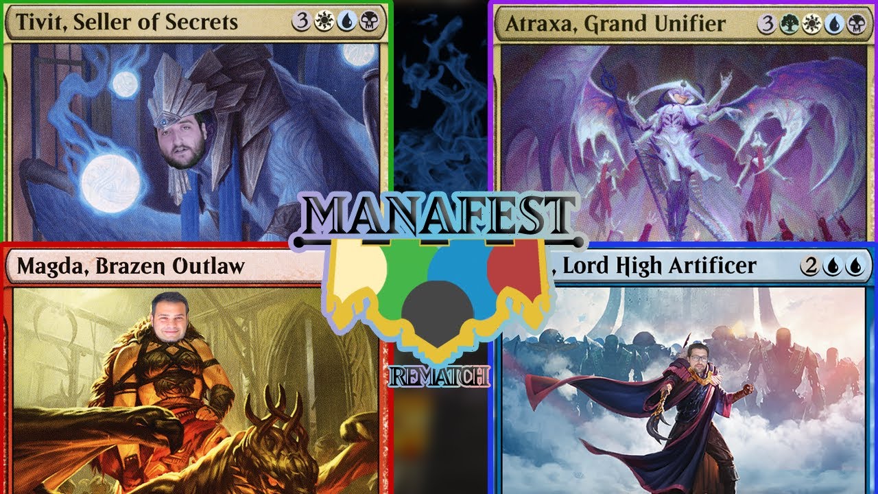 ManaFest Ep 14 - Rematch cEDH Game ft. The Sylvan Engineers - MAGDA v TIVIT v ATRAXA v URZA