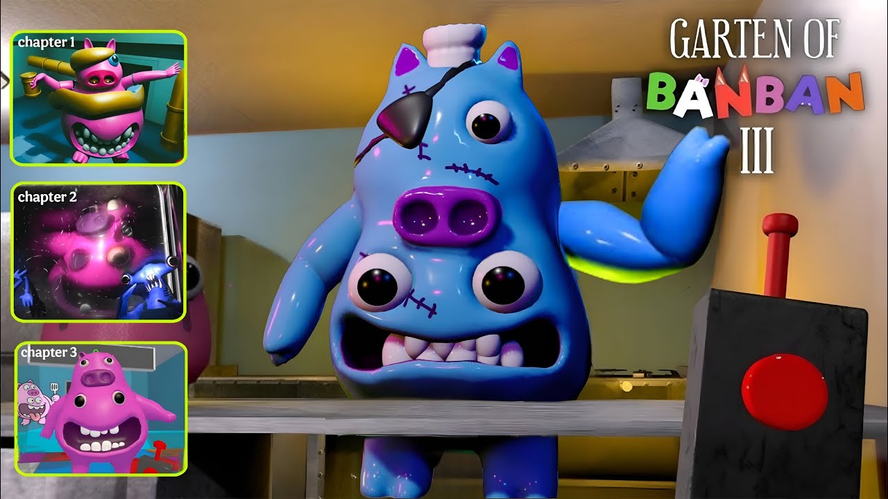 Chef Pigster Monster, Green Monster, Green Monster Survival 4 - Gameplay Walkthrough (Android, iOS)