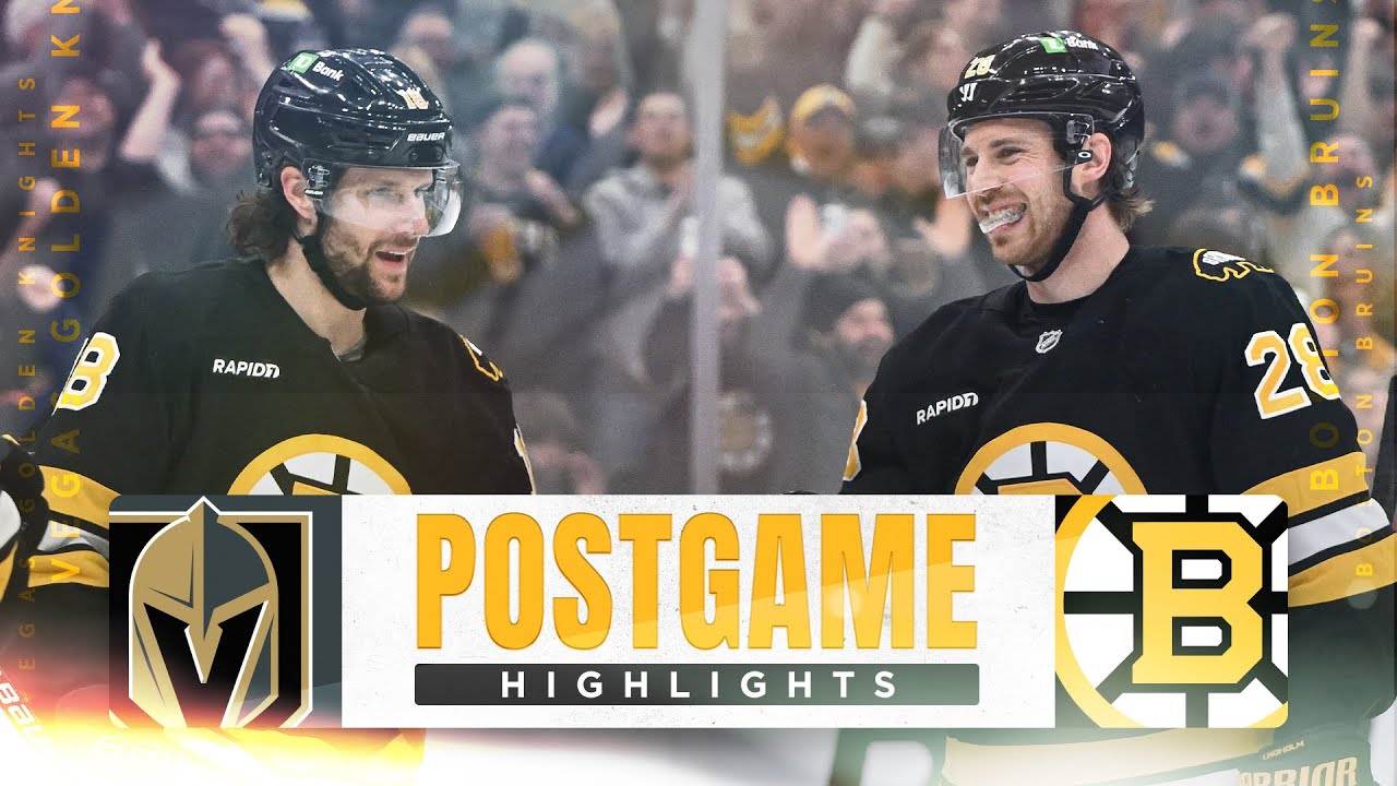 CONDENSED GAME: Boston Bruins vs. Vegas Golden Knights - 1/22/2026