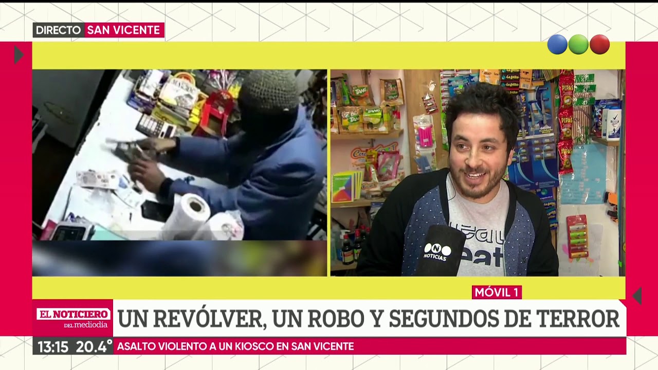 Violento ROBO a un KIOSCO - El Noti de la Gente