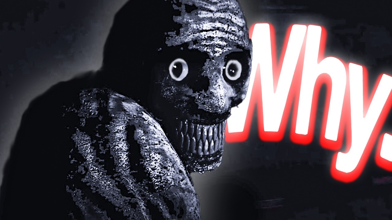 Playing horror games based on creepypastas...