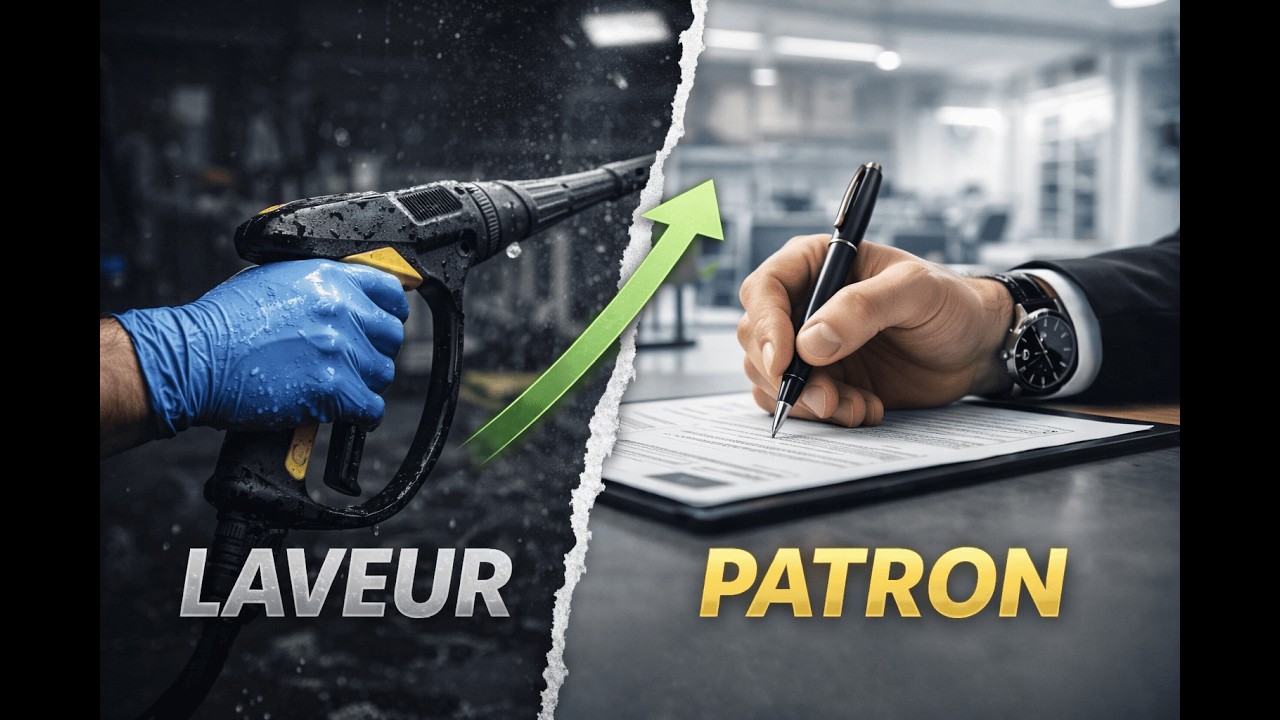 DE NETTOYEUR &Agrave; CHEF D'ENTREPRISE : Le guide pour scaler ton business (Auto, Canap&eacute;, Maison)