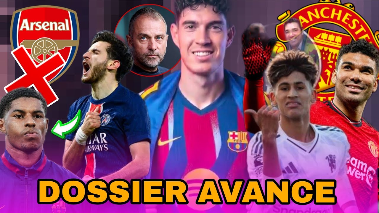 💣BOOM BASTONI BARÇA, CONTRAT CASEMIRO, KVARA ARSENAL, HANSI FLICK RASHFORD 