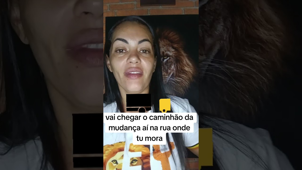 Vai chegar o caminhão de mudança nessa rua que tu mora